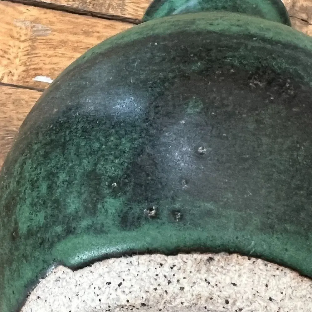Studio Art Pottery Vassel With Spout 7